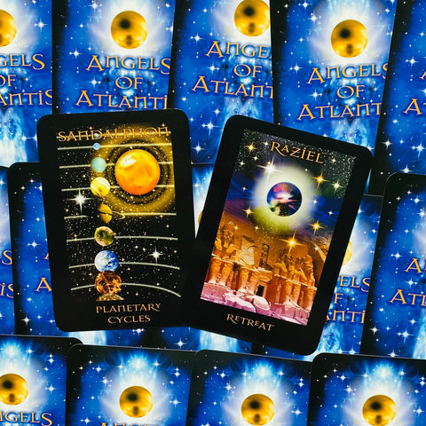 Angels Of Atlantis Oracle Cards Deck Findhorn Esoteric Pearce Inspiration NEW
