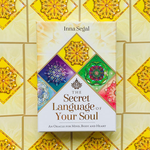 The Secret Language Of Your Soul Oracle Cards Deck Blue Angel By Inna Segal NEW