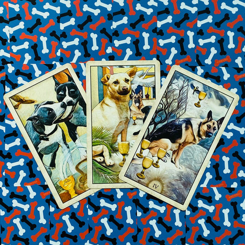 Wise Dog Tarot Cards Deck US Games Systems Mj Cullinane Esoteric 2020 NEW