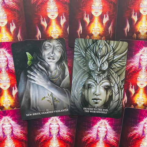 Sacred Rebels Borderless Oracle Deck Cards Alana Fairchild Blue Angel Sro44