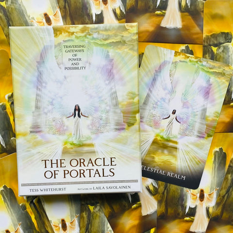 The Oracle Of Portals Cards Deck Blue Angel By Tess Whitehurst Esoteric NEW