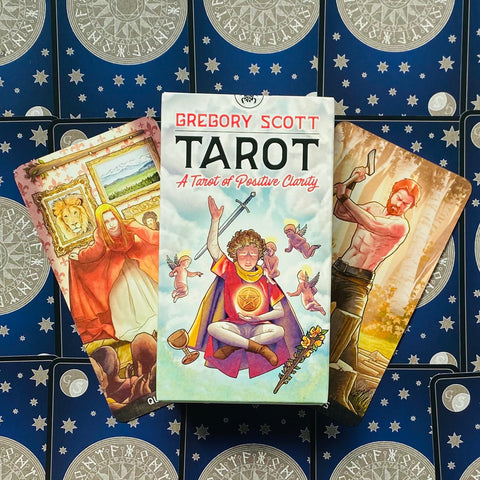 Gregory Scott Tarot A Tarot Of Positive Clarity Cards Deck Lo Scarabeo Italy NEW