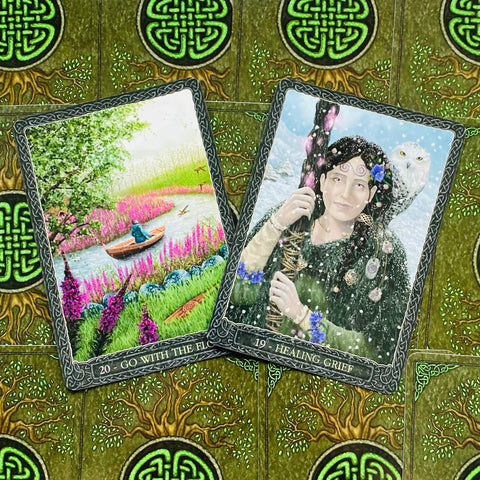 Earth Wisdom Oracle Cards Deck Barbara Moore Esoteric Telling Lo Scarabeo NEW