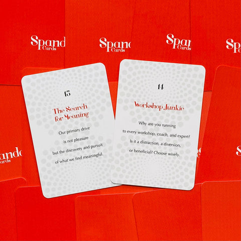 Spanda Cards For The Entrepreneurial Spirit Deck Beyond Words Esoteric Adler NEW