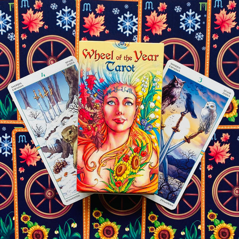Wheel Of The Year Tarot Deck Cards Platano Esoteric Lo Scarabeo Telling NEW