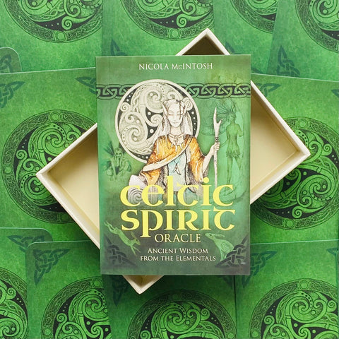 Celtic Spirit Oracle Cards Deck Rockpool Publishing By Nicola Mcintosh NEW