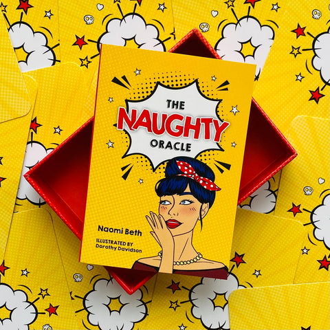 The Naughty Oracle Cards Deck Rockpool Naomi Beth Dorothy Davidson Authentic NEW