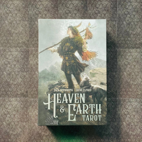 Heaven & Earth Tarot Kit Cards Deck And Book Set Jack Sephiroth Lo Scarabeo NEW