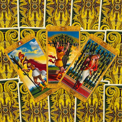 Mystical Tarot Cards Deck Giuliano Costa Esoteric Telling Lo Scarabeo NEW
