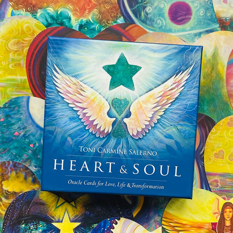 Heart & Soul Oracle Cards Deck For Love Life & Transformation Blue Angel NEW
