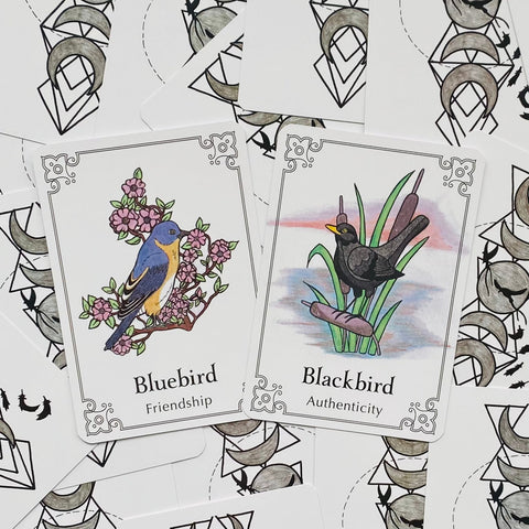 Sacred Bird Oracle Cards Deck Animal Dreaming Publishing Katha Sager Magic NEW