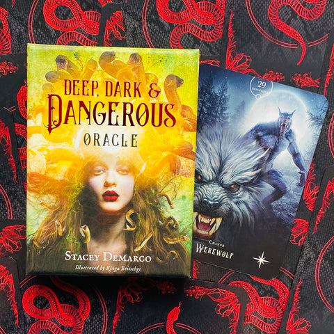 Deep Dark & Dangerous Oracle Cards Deck Rockpool Stacey Demarco Power NEW