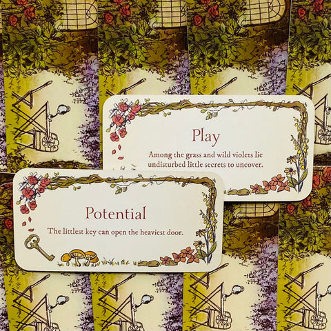 Secret Garden Cards Deck Rockpool Publishing Enchanting Messages Jessica Le NEW