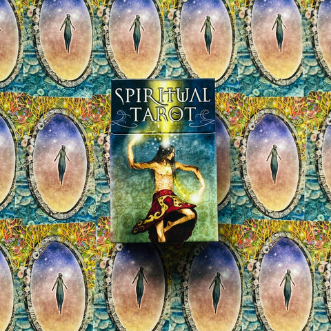 Spiritual Tarot Cards Deck And Book Set Lo Scarabeo By Tarika Di Maggio NEW