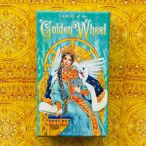 Tarot Of The Golden Wheel Cards Deck US Games Systems Mila Losenko Esoteric NEW