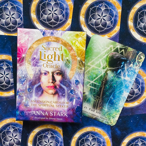 Sacred Light Oracle Cards Deck Rockpool Esoteric Anna Stark Selena Moon NEW
