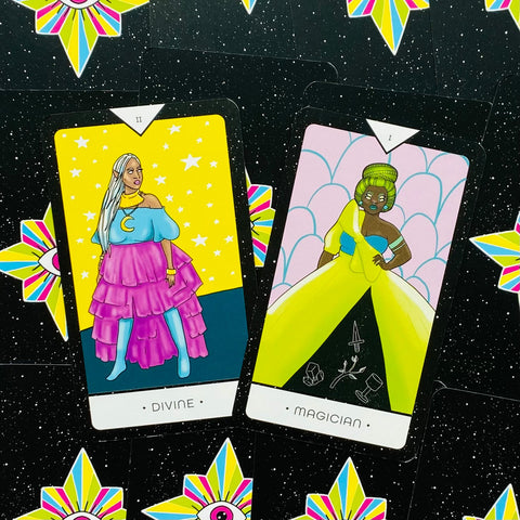 Rainbow Moon Tarot Cards Deck Rockpool Publishing Samantha West 78 Cards NEW
