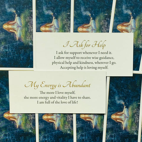 Because I Love Myself Cards Deck Mini Blue Angel Lucy Gavendish Esoteric NEW
