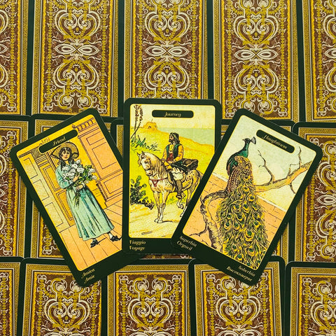 Gypsy Oracle Cards Deck Sibilla Della Zingara Esoteric Telling Lo Scarabeo NEW