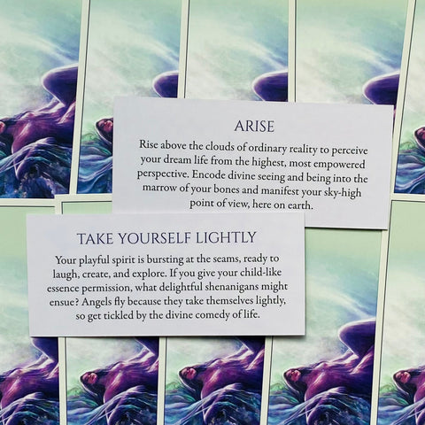 Awakened Dreamer Oracle Cards Deck Blue Angel Sullivan Walden Esoteric NEW