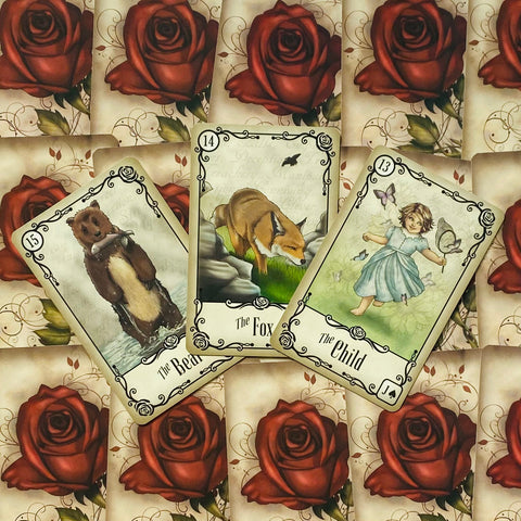 Under The Roses Lenormand Oracle Deck Cards Esoteric Telling US Games Systems