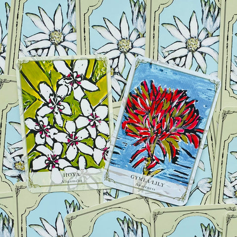 Australian Wildflower Reading Cards Deck Rockpool Cheralyn Darcey Guidebook NEW