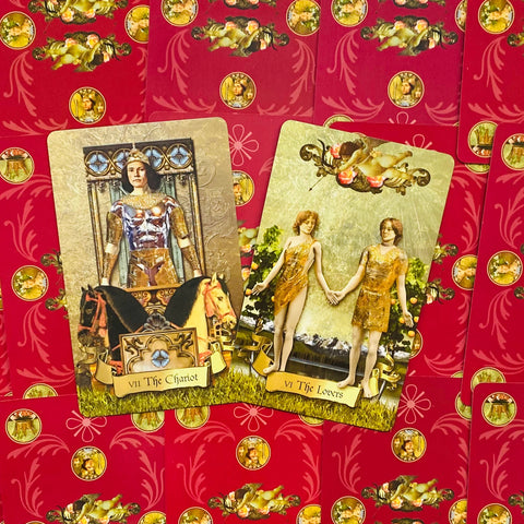 Tarot Of The Heart Cards Deck Cico Books Liz Dean Oliver Burston Spirit NEW