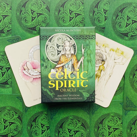 Celtic Spirit Oracle Cards Deck Rockpool Publishing By Nicola Mcintosh NEW