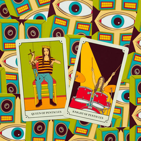 Grunge Tarot Cards Deck By Francesca And Andrea Moresco Rockpool Publishing NEW