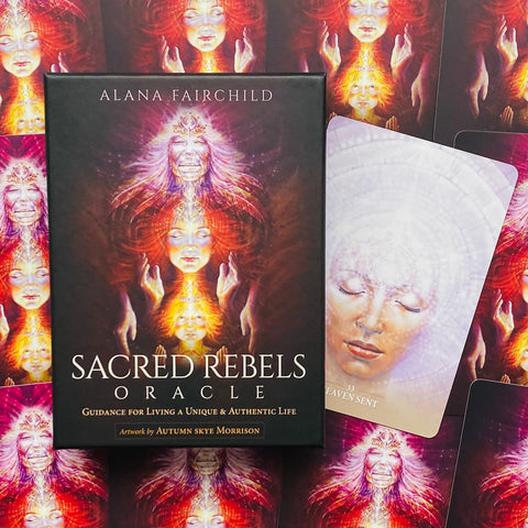 Sacred Rebels Borderless Oracle Deck Cards Alana Fairchild Blue Angel Sro44