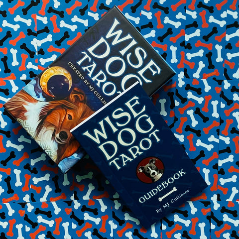 Wise Dog Tarot Cards Deck US Games Systems Mj Cullinane Esoteric 2020 NEW