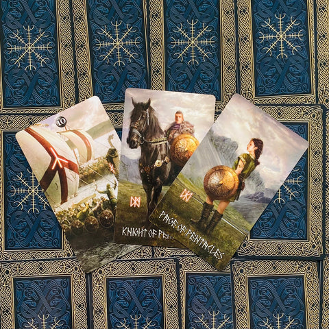 Runic Tarot Cards Deck And Book Lo Scarabeo Sephiroth Dempster Esoteric NEW