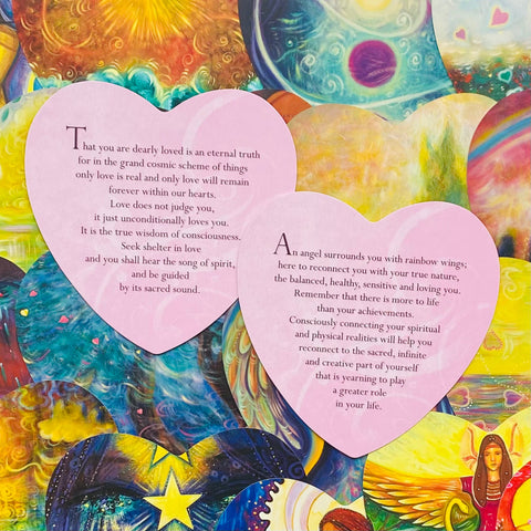 Heart & Soul Oracle Cards Deck For Love Life & Transformation Blue Angel NEW