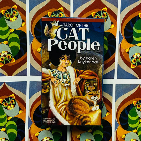 Tarot Of The Cat People Cards Deck Karen Kuykendall US Games Systems Cp78