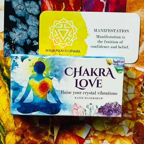 Chakra Love Cards Deck Rockpool Esoteric Raise Your Crystal Vibrations NEW