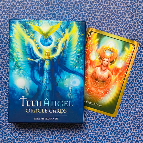 Teen Angel Oracle Cards Deck Rita Pietrosanto Blue Angel Teenangel NEW
