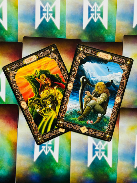 Power Of The Runes Cards Deck Esoteric Telling US Games Systems