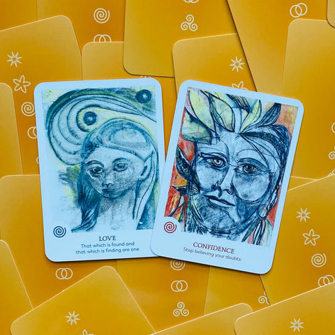 Findhorn Spirit Oracle Cards Findhorn Press Swan Treasure Esoteric Spiritual NEW