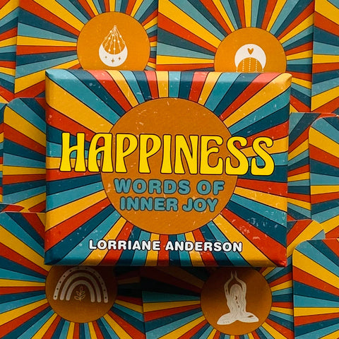 Happiness: Words Of Inner Joy Cards Deck Rockpool By Lorriane Anderson Brand NEW