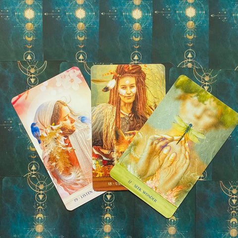 Wild Woman Rising Oracle Cards Deck Angi Sullins US Games Systems Fantasy Wld44