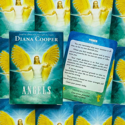 Angels Of Light Cards Pocket Edition Deck Findhorn Press Diana Cooper NEW