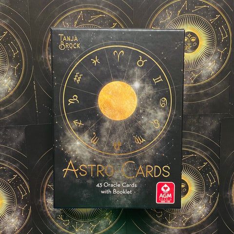 Astro-Cards Oracle Deck Agm Urania By Tanja Brock Magical World Astrology NEW