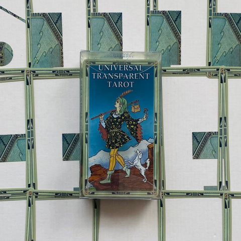 Universal Transparent Tarot Deck Cards Esoteric Fortune Telling Lo Scarabeo NEW