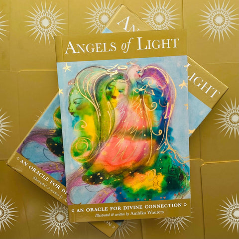 Angels Of Light Oracle Cards Deck Esoteric Welbeck Publishing Eddison Books NEW