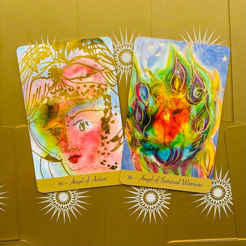 Angels Of Light Oracle Cards Deck Esoteric Welbeck Publishing Eddison Books NEW