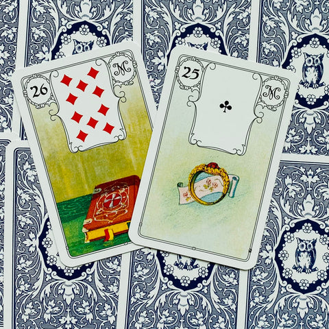 Blue Owl By Mlle Lenormand 36 Cards Deck Esoteric Fortune Telling Agm 1067012979