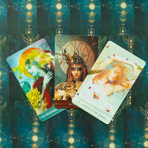Wild Woman Rising Oracle Cards Deck Angi Sullins US Games Systems Fantasy Wld44