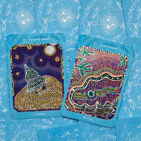 Salt Water Reading Cards Deck Rockpool Saltwater Laura Bowen Divination NEW