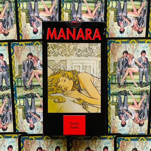 Manara Erotic Tarot Deck Cards Mildo Esoteric Fortune Telling Lo Scarabeo NEW