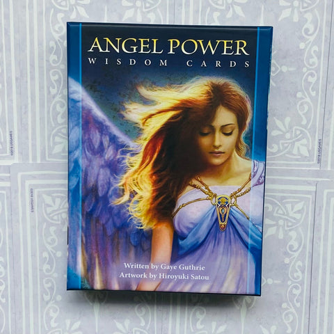 Angel Power Wisdom Cards By Telling Gaye Guthrie US Games Systems Apw45